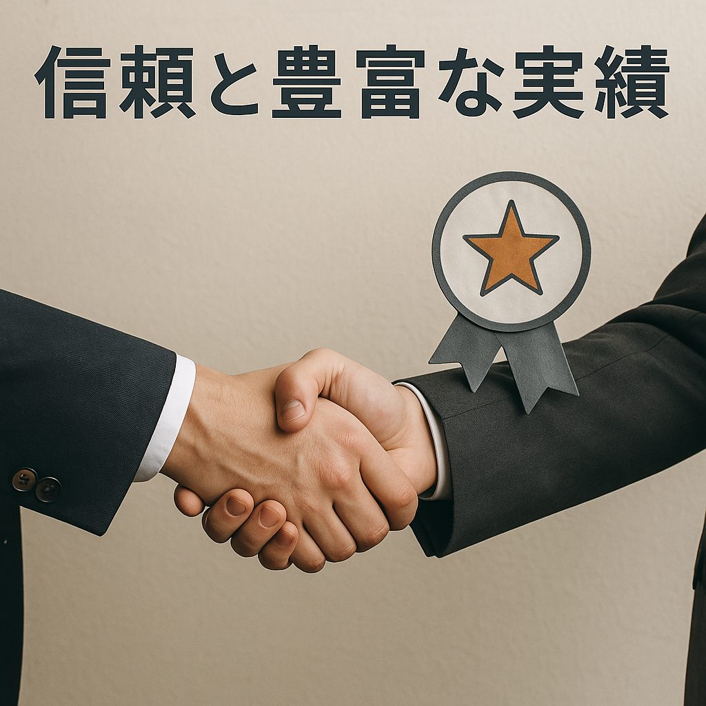 信頼と豊富な実績 (2)